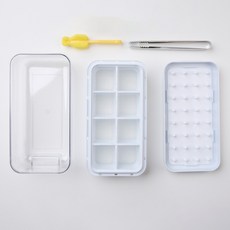 Housimple 第3季 Giant Push 製冰盒, 白色, 1套