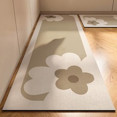 메오 키친 주방 싱크대 욕실 방수 발매트 2종 세트, 스타일 4, 1세트