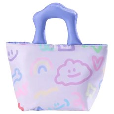 Lumion 保溫保冷獨特便當袋, 粉紅色, 1個