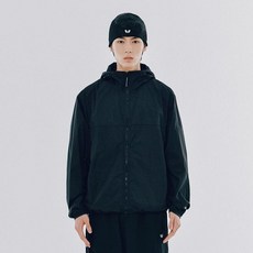 BUTTERFLY 男女通用抽繩連帽防風外套