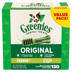 Greenies 健綠 狗潔牙骨 2~7公斤犬專用 36oz, 1020g, 1個, 原味
