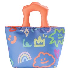 Lumion 保溫保冷獨特便當袋, 藍色, 1個