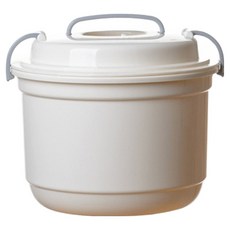 존글로벌 전자레인지 밥솥, 1개, 화이트