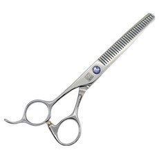 SILVER LINE 寵物左手Buff美容打薄剪 17cm LBUFT6531, 銀色, 1個