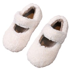 하라로이 마시멜로우 보아털 메리제인 슈즈