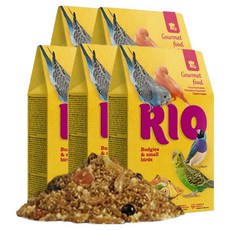 RIO 조류 에그 과일 푸디 간식 0.34L 21210, 250g, 5개