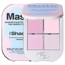 Tooq One By Genuine 磁吸式眼影4色盤, 1個, A03 棉花薄霧