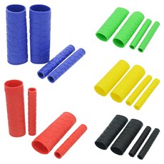 酷歐米 摩托車防滑煞車手把握把 5件組 5W0816, 1套, 紅色, 黃色, 藍色, 綠色, 黑色