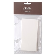 뮐러악기 색소폰 담보 페이퍼 클리너 100p, 화이트, 1개