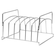 바베큐 그릴용 엑스퍼트 립 로스터, 실버, 1개