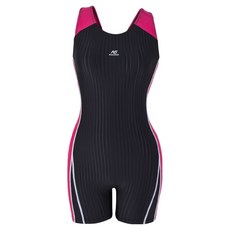 쿠기어드벤쳐 여성용 반전신 X자형 3부 실내수영복 KS-T8558