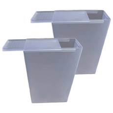 타이드코 심플 경량 투명 담배케이스, 슬라이드, 2개