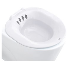 미르센트 여성용 임산부 가정용 변기 좌욕대야, 화이트, 1개