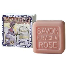 LA SAVONNERIE dE NYONS 法霓恩 多合一玫瑰香皂 100g + 紙盒組, 1入
