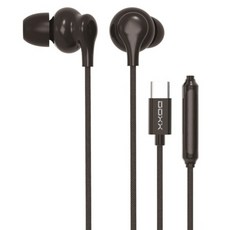DOXX C타입 커널형 유선 이어폰 DX-CE200 BLACK
