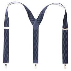 BLANC FLEUR 牛皮雪花圓點基本款吊帶