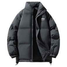 Jeep 男女通用 Essential 高領羽絨外套