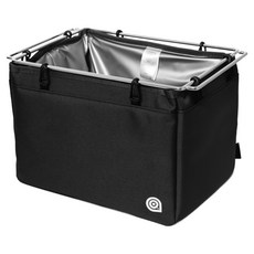 the earth CORDURA 1層 IGT框架保冷袋, 黑色, 15L