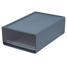 데스크 수납 정리함 L, 블루, 1단