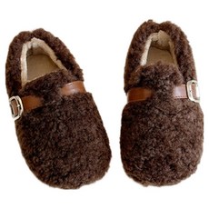 Hararoy 羊毛絨毛冬季保暖鞋