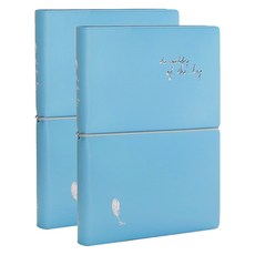 아이씨엘디자인 of the day 2026 다이어리, 블루, 2개