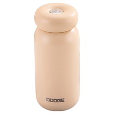 DODGE 316不鏽鋼小巧保溫瓶, 黃色, 1個, 230ml