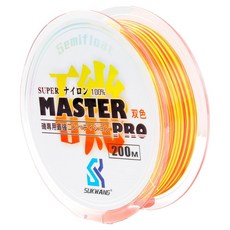 999피싱 세미 플로팅 바다 원줄 낚시 세미플로트 줄 낚시줄 200m, 멀티투톤, 1개