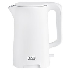 블랙앤데커 316스텐 통주물 이중단열 무선 전기포트, BXEK3250-A