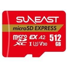 SUNEAST 旭東 任天堂 Switch 2 MicroSD Express Giga Plus, 1個, 512GB