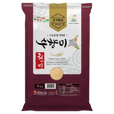 수향미 골든퀸 3호 현미, 4kg, 1개