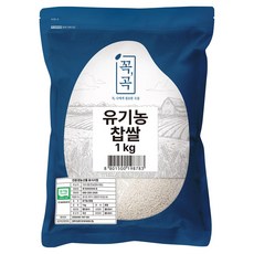 두보식품 국내산 유기농 찹쌀, 1kg, 1개