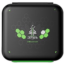 이이네 닌텐도 스위치2 ZA 그린 케이스 게임 칩 팩, 1개, 블랙, L1231