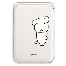 모란카노 가나디 디자인 맥세이프 자력 카드포켓, 쫑긋, 1개