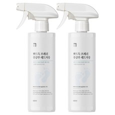 살림백서 뽀드득 프레쉬 풋샴푸 레드자몽, 1개입, 2개, 400ml