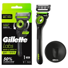 gillettelabs 霓虹夜光版, 1個, 刀架 + 刀片 + 掛勾