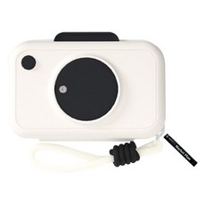 Market Plan 便攜式相機強力密封迷你收納盒 白色, 1個