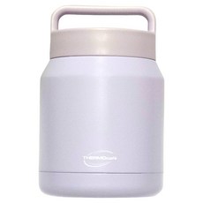 THERMOcafe 凱菲 不鏽鋼真空保溫罐 TCHF-650-PL, 丁香紫, 1個, 650ml