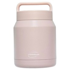 THERMOcafe 凱菲 不鏽鋼真空保溫罐 TCHF-650-PK, 櫻花粉, 1個, 650ml