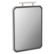 TEMPEST 純鈦砧板 雙面版 麥秸稈 + 純鈦 方形把手, 鈦原色, 1個