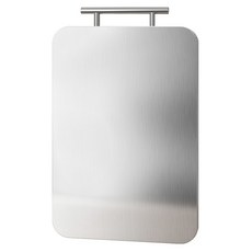 TEMPEST 純鈦砧板 雙面版 麥秸稈 + 純鈦, 鈦原色, 1個