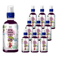 떼르드글라스 유기농 그레이프 어린이 드링크, 10개, 220ml