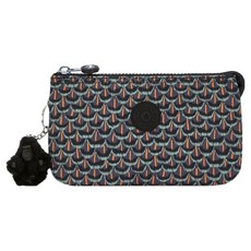 kipling 幾何印花三夾層配件包 CREATIVITY L KPKI74107FP10OS