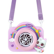 ADLE LAND Wish Cat I-Nyan 相機自動泡泡遊戲, 混合顏色, 1個