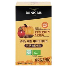 유기농 애플 사이다 비니거 펌킨 스파이스 20p, 1개, 300ml