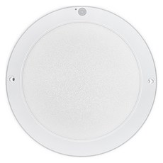 GAON LED 免鑽孔圓形側光式LED感應燈 20W, 白色 + 白光, 1個