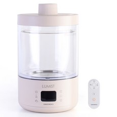 대우 루미스트 유리 가열식 물멍 가습기 2.8L, DEH-HG3000, 베이지