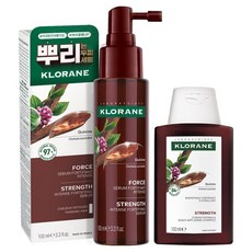 클로란 퀴닌 안티에이징 두피 세럼 100ml + 샴푸 100ml 세트, 1세트