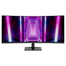 프리플로우 WQHD 울트라와이드 커브드 240Hz 게이밍 모니터, Vuti34CW24VQ(일반), 86.4cm