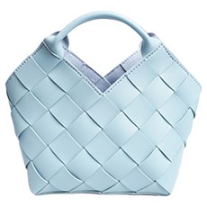 아트조이 DIY 마이 위빙 핸드백 만들기 가죽공예 세트, 블루, 1세트