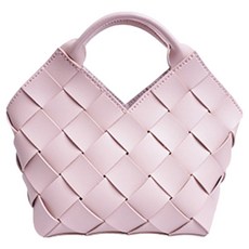 ARTJOY DIY 我的編織手提包製作皮革工藝套組, 粉紅色, 1套